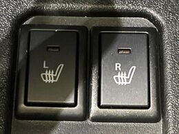 【シートヒーター】寒い日に重宝するシートヒーター！エアコンより早く温まってくれるので寒がりの人も安心ですね♪エアコンの温風は乾燥するから苦手、という方にもをおすすめです。