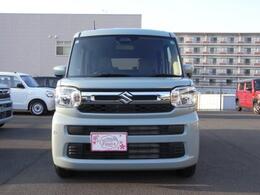 スズキ　スペーシアHYBRID-G車いす移動車リヤシート付　R6(2024)年式　走行距離(撮影時点)1,515km　車検満了R9(2027)年8月　2人+車いす1台（4人）乗り　衝突被害軽減システム　オートライト　パーキングセンサー