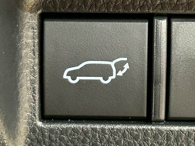 【電動リアゲート】ボタンひとつで大きなゲートも簡単に開閉可能です。高級車ならではの装備は嬉しいですね。