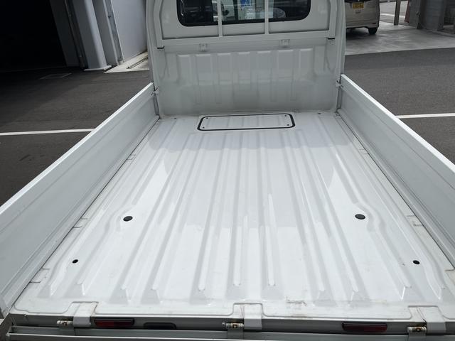 荷台は防腐鋼板を採用。錆対策もバッチリ！