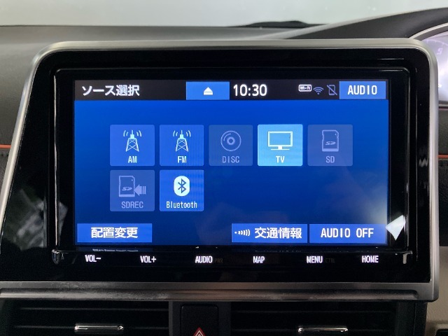 【オーディオ機能】Bluetoothオーディオ対応、デジタルTV、DVD/CDプレーヤー・AM/FMチューナー付きです。