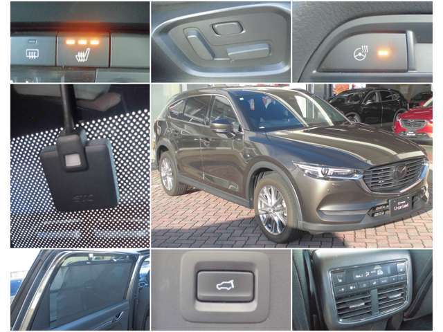 【おすすめポイント】　前席シートヒーター★前席パワーシート★ETC★後席ドアバイザー★電動リアゲート★後部座席にはシートヒーターやエアコンなどの快適装備♪