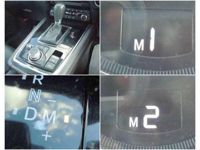 スカイアクティブ6速ATにはマニュアルモード搭載！走る楽しさを気軽に味わえます！また、電動パーキングシステムや、停車保持機能（オートホールド機能）付き！