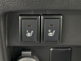 【シートヒーター】寒い日に重宝するシートヒーター！エアコンより早く温まってくれるので寒がりの人も安心ですね♪エアコンの温風は乾燥するから苦手、という方にもをおすすめです。