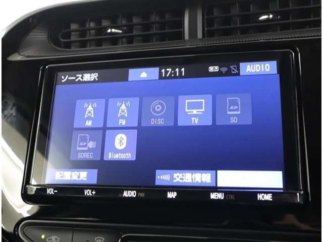 フルセグ地デジの視聴、CD/DVDビデオ再生など、AV機能も充実しています♪
