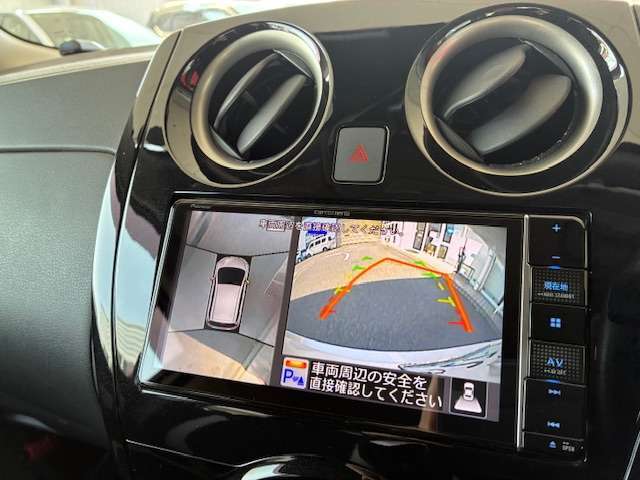 アラウンドビューモニター搭載！より安全に駐車出来ます♪