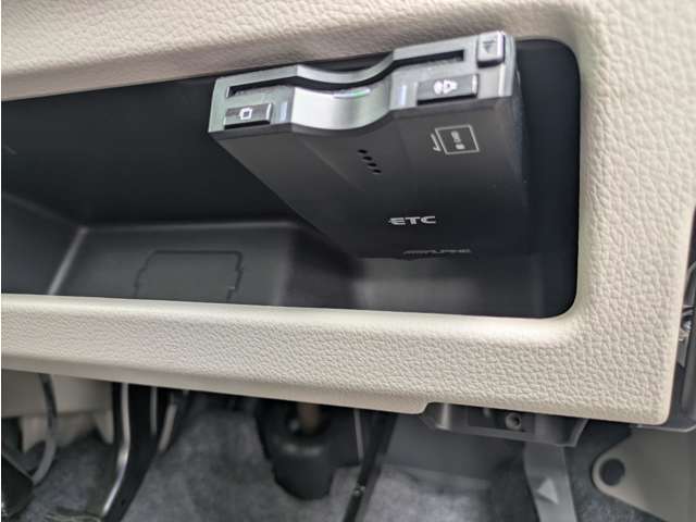 ETC付き！高速道路の乗降りがスピーディーで便利です。