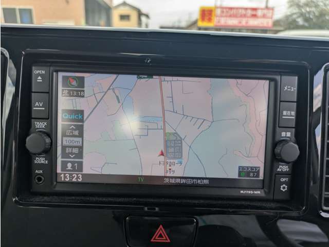 カーナビ付いてます！お出かけの際やロングドライブも楽しくなりますね！！詳しくはスタッフまで！TEL0291-36-6922