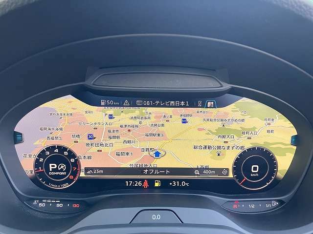 ◆アウディバーチャルコックピット（フルデジタル多機能メーター）/高解像の12.3インチデジタル液晶ディスプレイ/メーター表示/インフォテイメントシステム◆