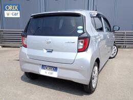 リヤビューの画像になります。オリックス認定中古車には、ご購入後も安心してお乗りいただくために、独自の「オリックス認定中古車保証」をお付けしています。