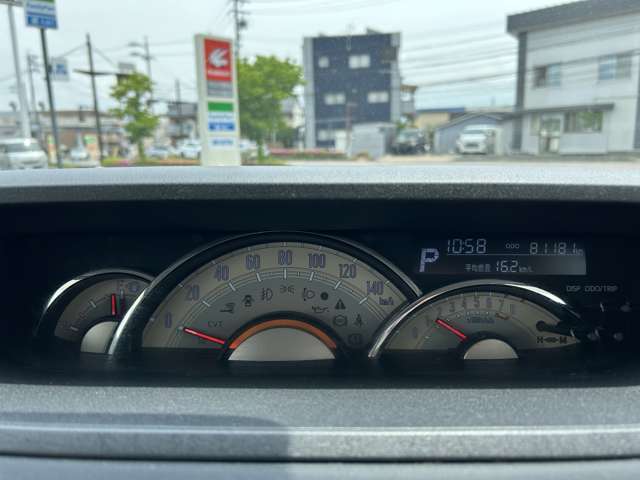 大きく見やすいメータ-です☆