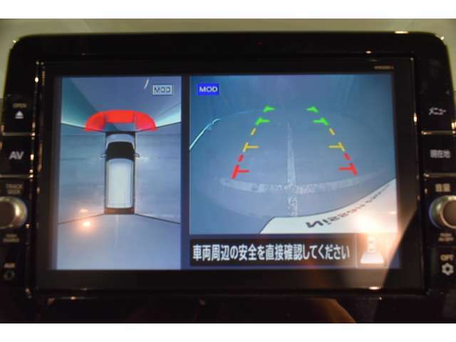 全方位カメラ搭載なので車から見えない人や障害物もしっかり確認ができます！ぜひご体感ください☆