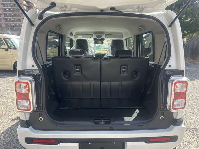 荷物もたくさん積めます！