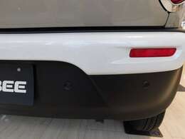 バックソナー付きで狭い駐車場でも駐車が楽々！