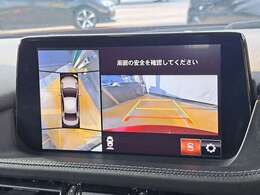 全周囲モニター付き！フロントカメラ＆サイドカメラ＆バックカメラ等、周囲の安全を確認出来る優れもの！小道から出る場合や、狭い道での幅寄せや車庫入れ等も安心してできますね！