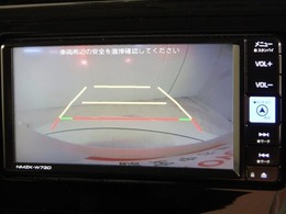 バックガイドモニターで、後方を確認しながら安心して駐車することができます。運転初心者も熟練者も必須の機能ですよ！