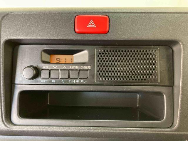 AM/FMラジオ付き