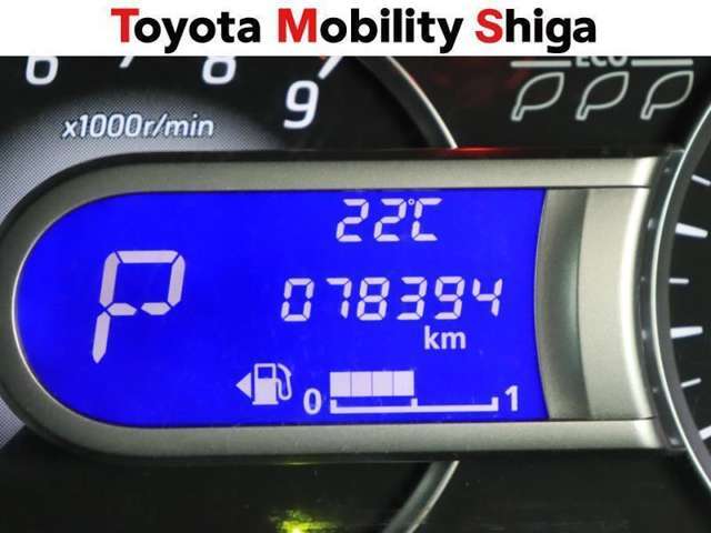 写真撮影時の走行距離です。メーカー、年式を問わず走行距離無制限、1年間安心の無料保証付き！その他にも有料になりますが、最大3年間の長期保証もご用意しております。詳しくはスタッフまでお尋ねください。