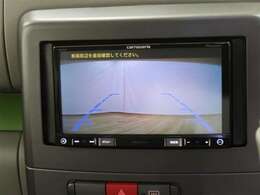 【バックカメラ】バックドアウィンドウでは見えない、低いブロック塀やガードレールもこれで安心♪一度慣れたら無い車は不安でバック出来なくなりますよ！