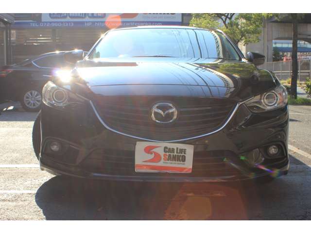 フロントアンダースポイラー/黒革シート/シートメモリー/パワーシート/シートヒーター/RVM/SDナビ/フルセグTV/Bluetooth/バックカメラ/クルコン/ETC/HIDライト/フォグ/衝突軽減ブレーキ/BOSE/アドバンスキー