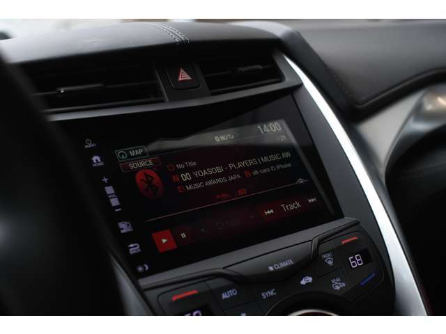 Apple CarPlay対応です。