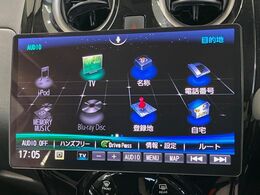 【ナビゲーション】使いやすいナビで目的地までしっかり案内してくれます。各種オーディオ再生機能も充実しており、お車の運転がさらに楽しくなります！！