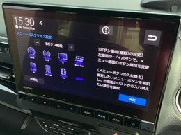 純正9インチナビです。フルセグTV・DVD再生可能！Bluetoothでお好きな音楽お聞きいただけます。所定の時期に3回の無料地図更新つき！！