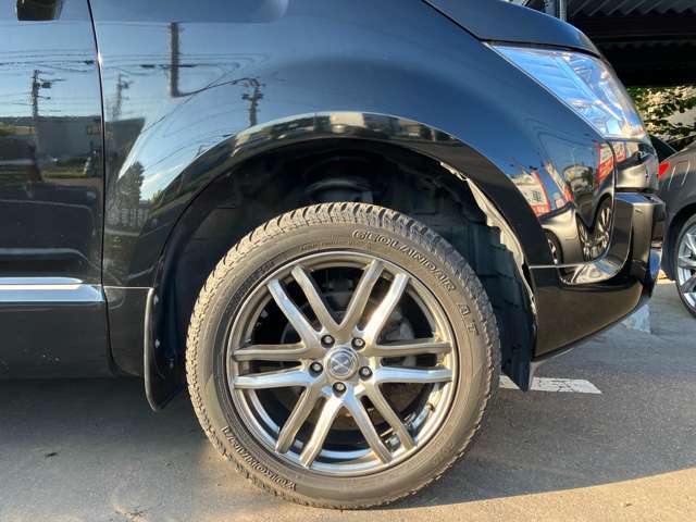 夏タイヤ装着225/55R18！