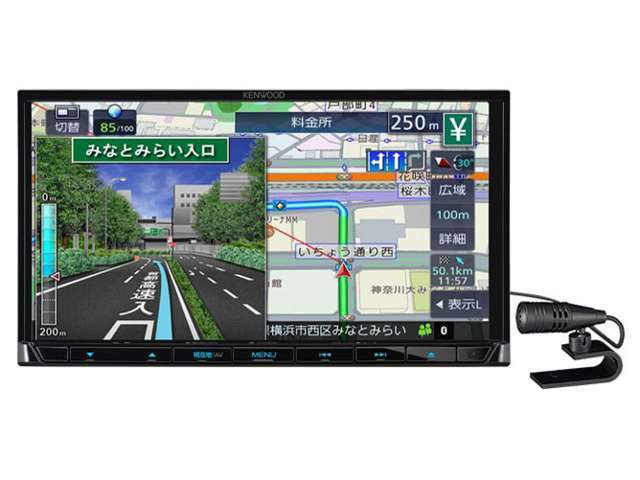 Aプラン画像：ケンウッド　MDV-D311/W（取付キット・取付工賃込）★ワンセグTV/Bluetooth/CD/SD/USB/ラジオに対応可能です♪