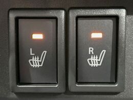 【シートヒーター】寒い日に重宝するシートヒーター！エアコンより早く温まってくれるので寒がりの人も安心ですね♪エアコンの温風は乾燥するから苦手、という方にもをおすすめです。