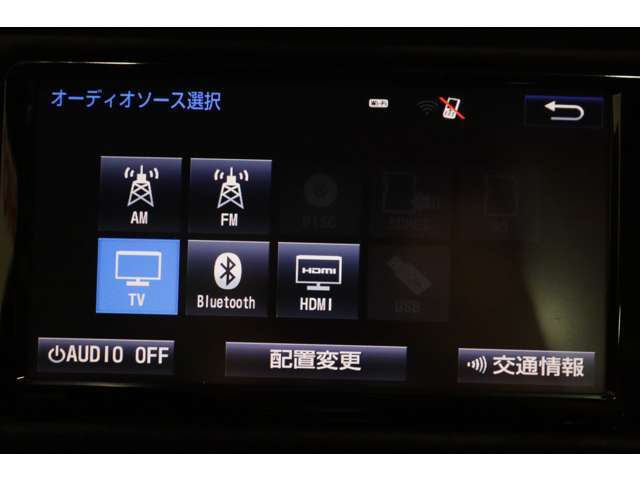 【メモリーナビ】遠方へのドライブも安心ですね！　フルセグ/DVD/CD/SD/Bluetooth/USB/バックカメラ