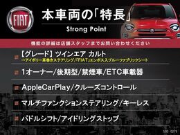 本車両の主な特徴をまとめました。上記の他にもお伝えしきれない魅力がございます。是非お気軽にお問い合わせ下さい。