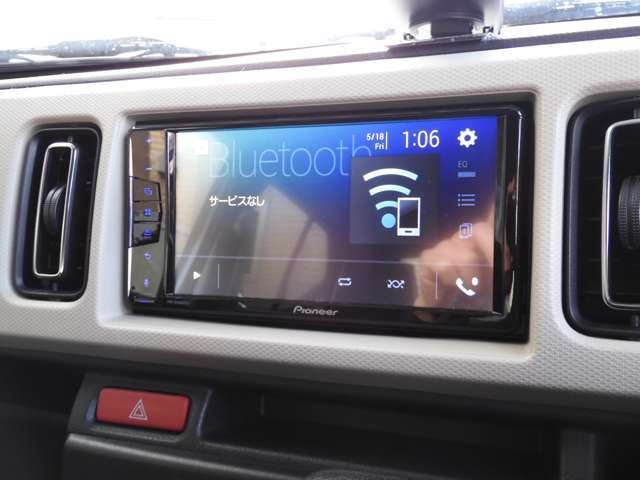 ★ディスプレイオーディオ付です。CD、DVD再生、ブルートゥース機能付です。