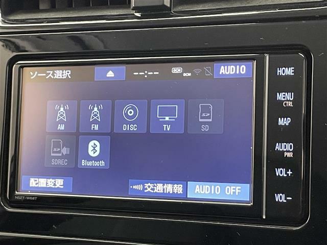 【　ナビゲーション　】Bluetooth、TV等のAV機能も豊富！HDMI接続等は、ナビの機種によってオプション対応可能です。ご相談ください。