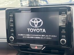【8インチ　ディスプレイオーディオ】大画面のディスプレイはAppleCarPlayやAndroidAutoが利用可能。大きな画面でスマホナビアプリ等が利用いただけます♪