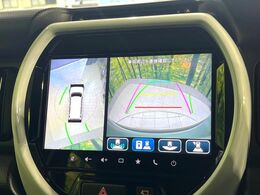 【全方位モニター用カメラ】専用のカメラにより、上から見下ろしたような視点で360度クルマの周囲を確認することができます☆死角部分も確認しやすく、狭い場所での切り返しや駐車もスムーズに行えます。