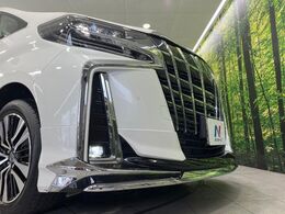 【モデリスタエアロ】人気のモデリスタエアロを装着！クルマの外観がよりスタイリッシュになり、街中で存在感あふれる1台に♪将来買い替える時にもリセールに影響しやすく、価値ある人気の装備です！