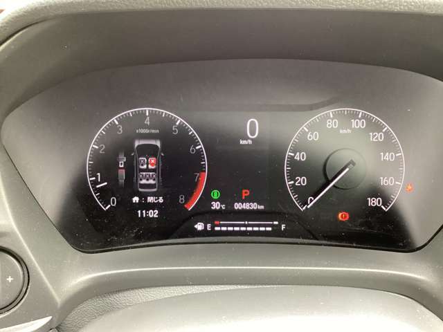 実走行　4,829kmです。