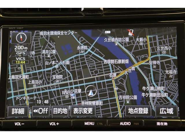 純正9インチSDナビ。CD・DVD・SD・高画質で鮮明な映像が楽しめるフルセグTV対応です。