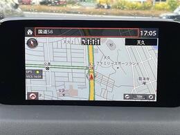 【純正ナビ】専用設計で車内の雰囲気にマッチ！ナビ利用時のマップ表示は見やすく、いつものドライブがグッと楽しくなります！