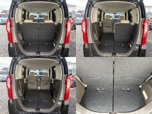 ☆トランクフロア☆左右別々に倒せる2分割式のため毎日のお買い物やお子様の送迎などなど日々の生活に大活躍☆