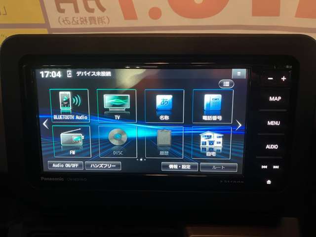 社外ナビ　フルセグ　Bluetooth
