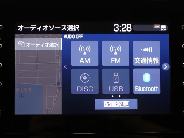 AM/FMチューナー・Bluetooth機能とオーディオ装備も豊富！