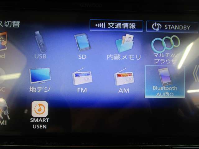 Bluetoothオーディオも使えます