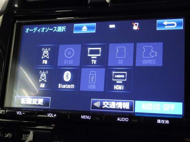 ブルートゥースオーディオ機能付です！お持ちの　i-Pоdなどで音楽を楽しめます。