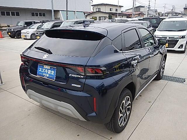 後方衝突被害軽減システム搭載。センサーが感知し衝撃を告知し、軽減致します。