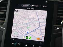 AppleCarPlayを繋げばGooglemapも映し出せます！