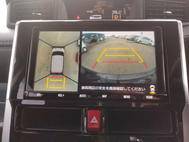 全方向カメラ装備