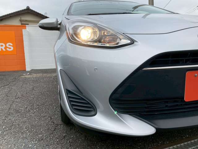 夜間視界も安心！！暗い夜道も安心して運転いただけます。