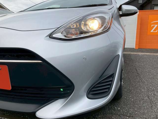 夜間視界も安心！！暗い夜道も安心して運転いただけます。